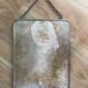 Beveled barber mirror
