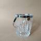 Vintage DArques Crystal Ice Bucket Diamond Tips