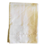 Old linen: 190 cm long cotton bolster case