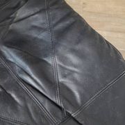 Leather chaise longue by Tord Bjorklund