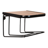Hanging nightstand with black details
