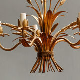 Wheat ear chandelier, 5 fires