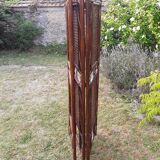 Vintage rattan screen
