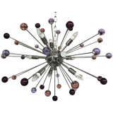 Lustre Spheres en verre de murano