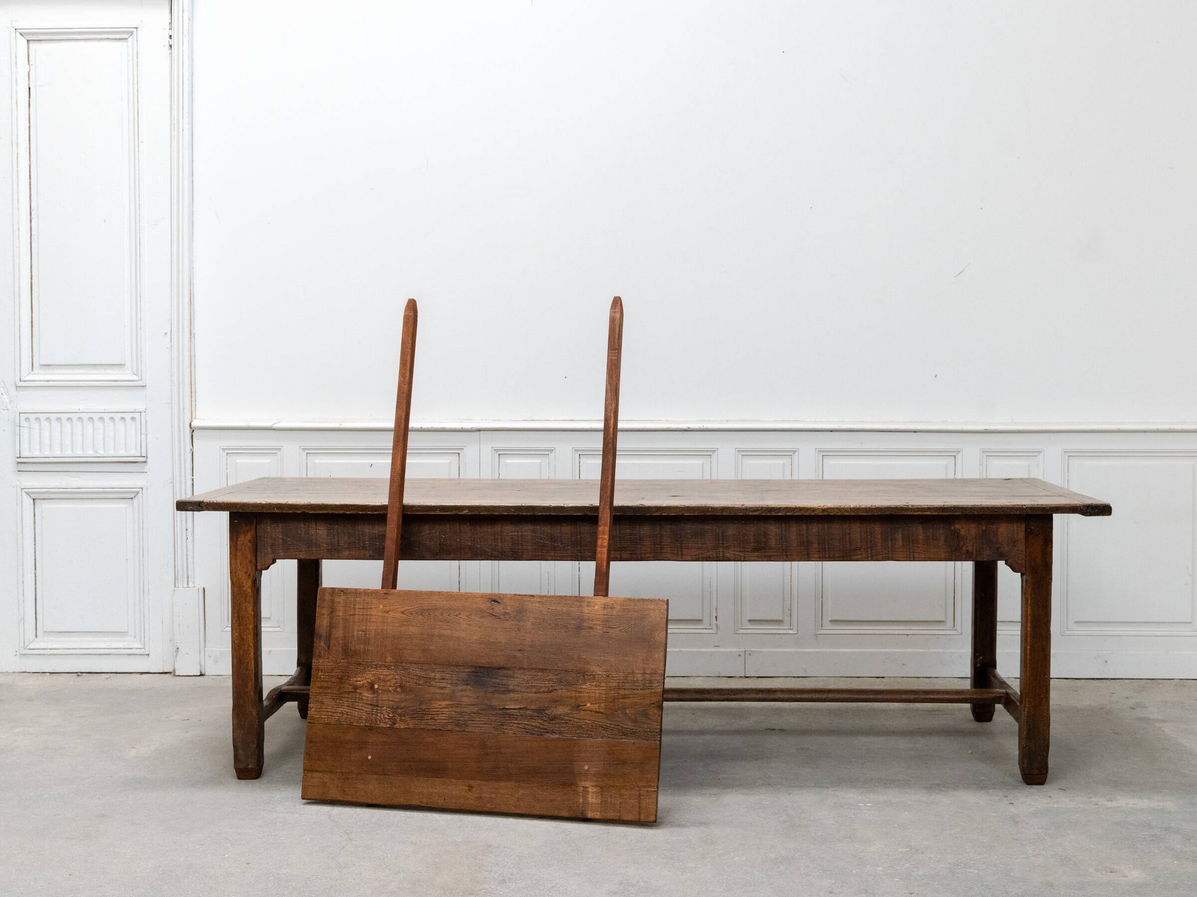 Table de ferme en chêne massif « Toulouse » 250cm 1890