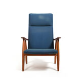 GE-260 High Back Easychair in Oak by Hans J. Wegner 1950s