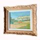Painting besson (françois, 1904-1987) – hst (oil on canvas) – “les baux, 1969”