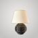 Art Deco lamp in black opaline – Jacques Adnet - elegance of the 1930s