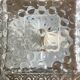 New Vintage Square Molded Glass Ceiling Light