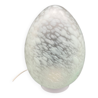 Egg lamp in opaline glassware Vianne