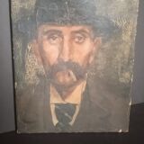 Portrait a man oil 1903