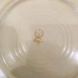 assiettes à dessert Tulowice Poland vintage grès moucheté