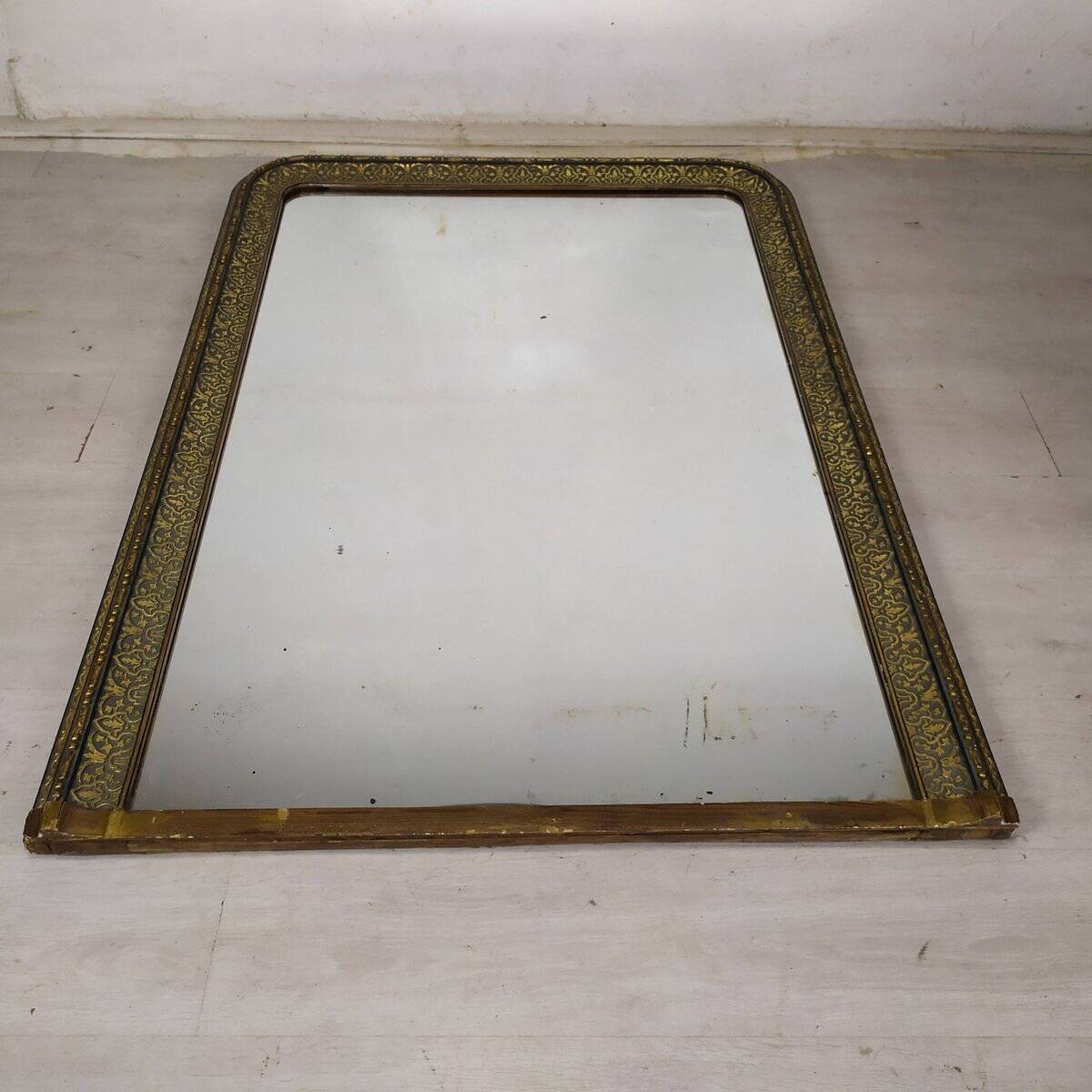 Miroir doré Napoléon III