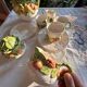 Chaumette earthenware tea service