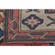 Vintage Turkish Hand-Knotted Wool Cotton Pink Area Rug 192x274