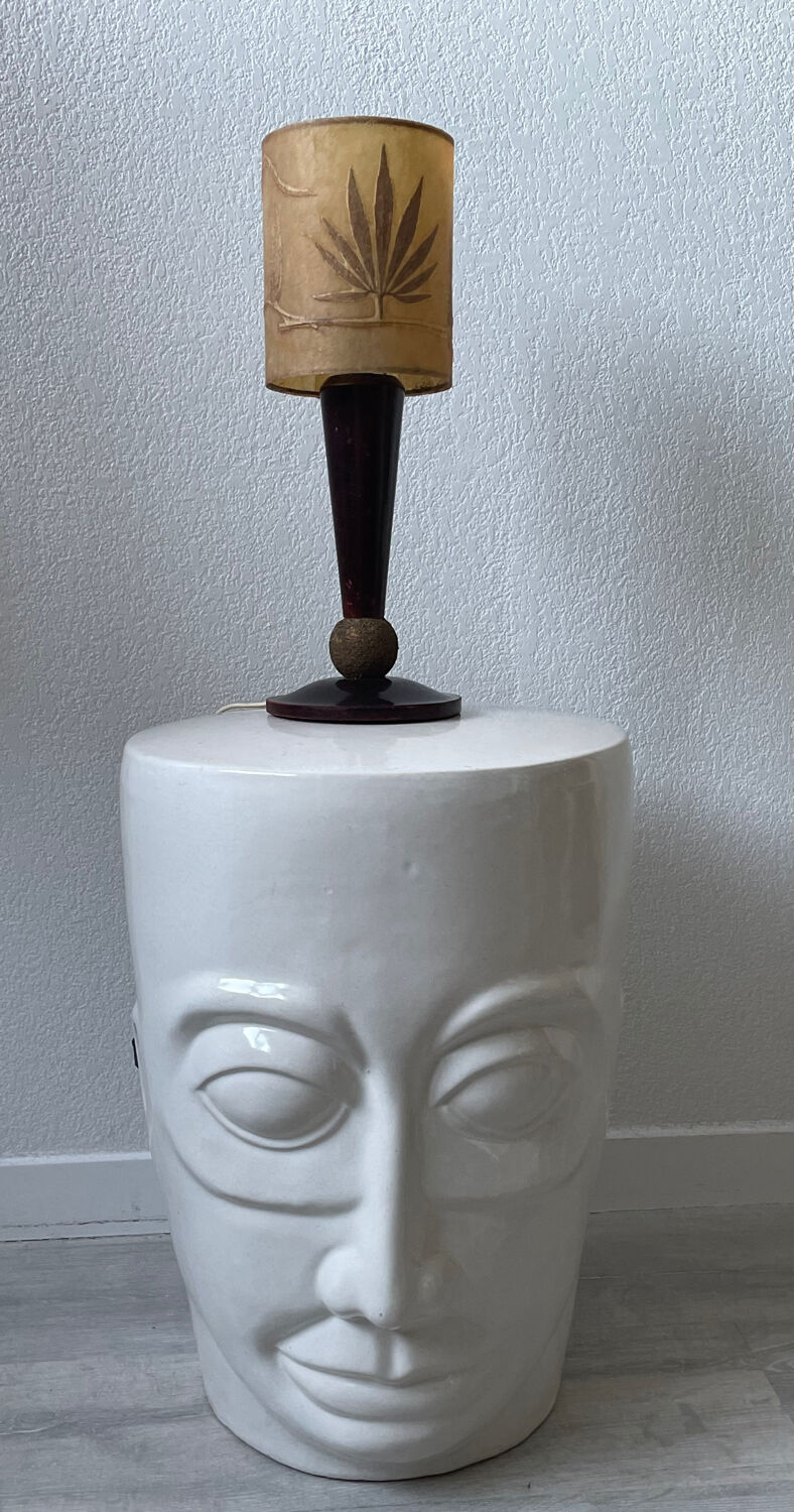Vintage 60s bohemian lamp