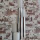 Iconic floor lamp by Gaetano Sciolari, chrome, 1970s - Space Age vintage
