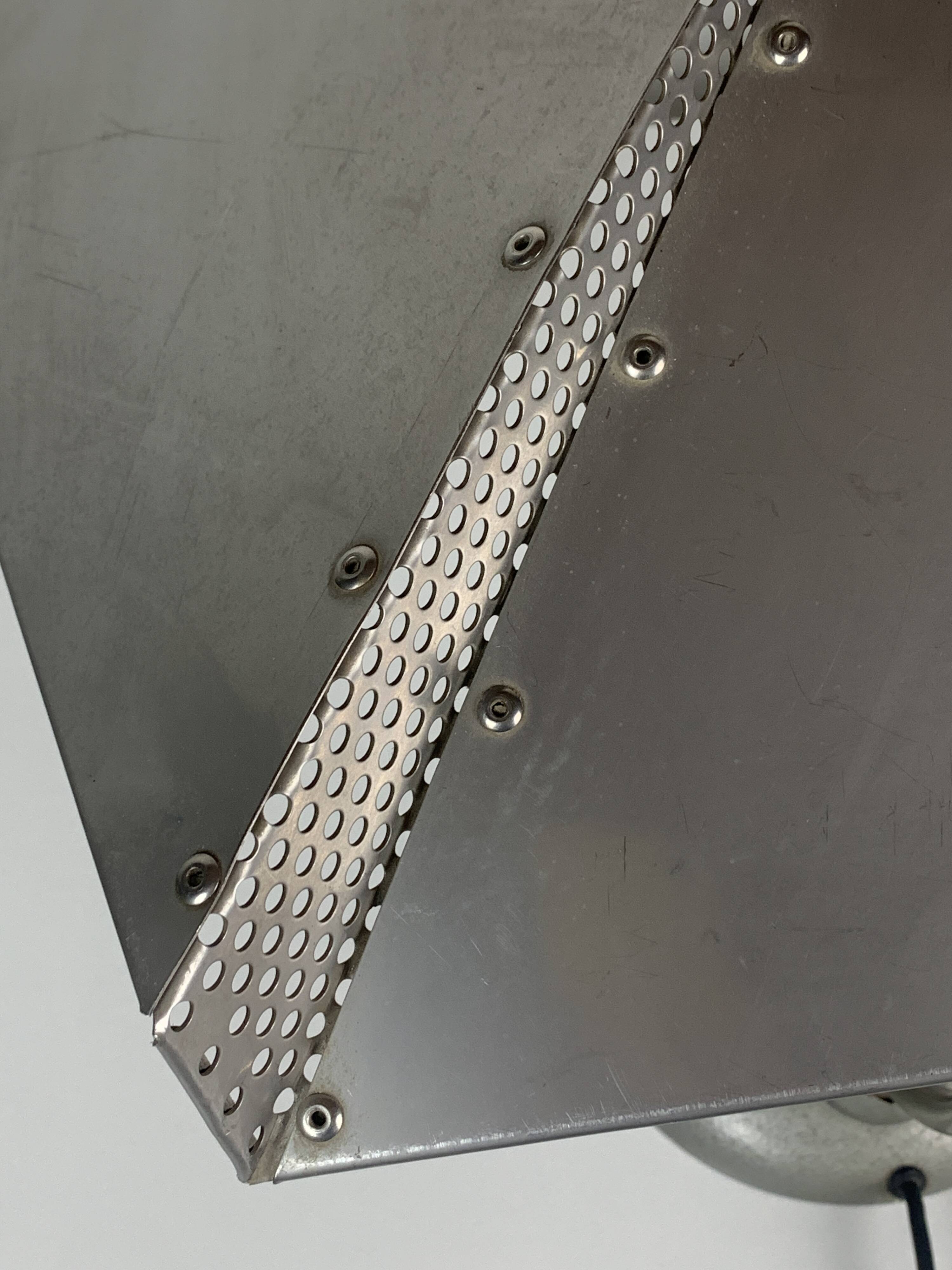 Modernist metal Bauhaus desk lamp, 1960s