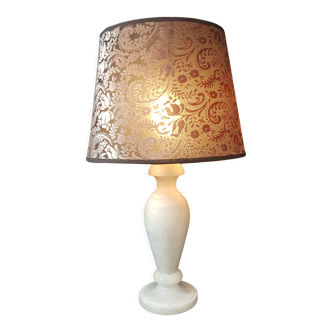 Lampe en albâtre