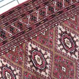 Tapis vintage afghan Ersari fait main en laine – 123 x 183 cm