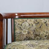 Josef Hoffmann Variation of Art Nouveau "Fledermaus" Sofa
