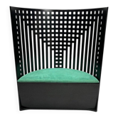 312 Willow Throne Original Armchair attributed to Charles Rennie Mackintosh for Cassina, 1980s