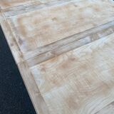 Renovated Louis XVI extendable round table from the 19th century, 260cm.