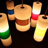 Chandelier with vintage suspensions