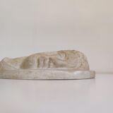 Plaster head Louvre Museum