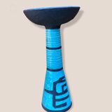 Modernist Ceramic Candle holder, Egyptian Inspired in The Taste Of Francine Delpierre