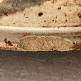 Poêlon en céramique XXème signature a identifier