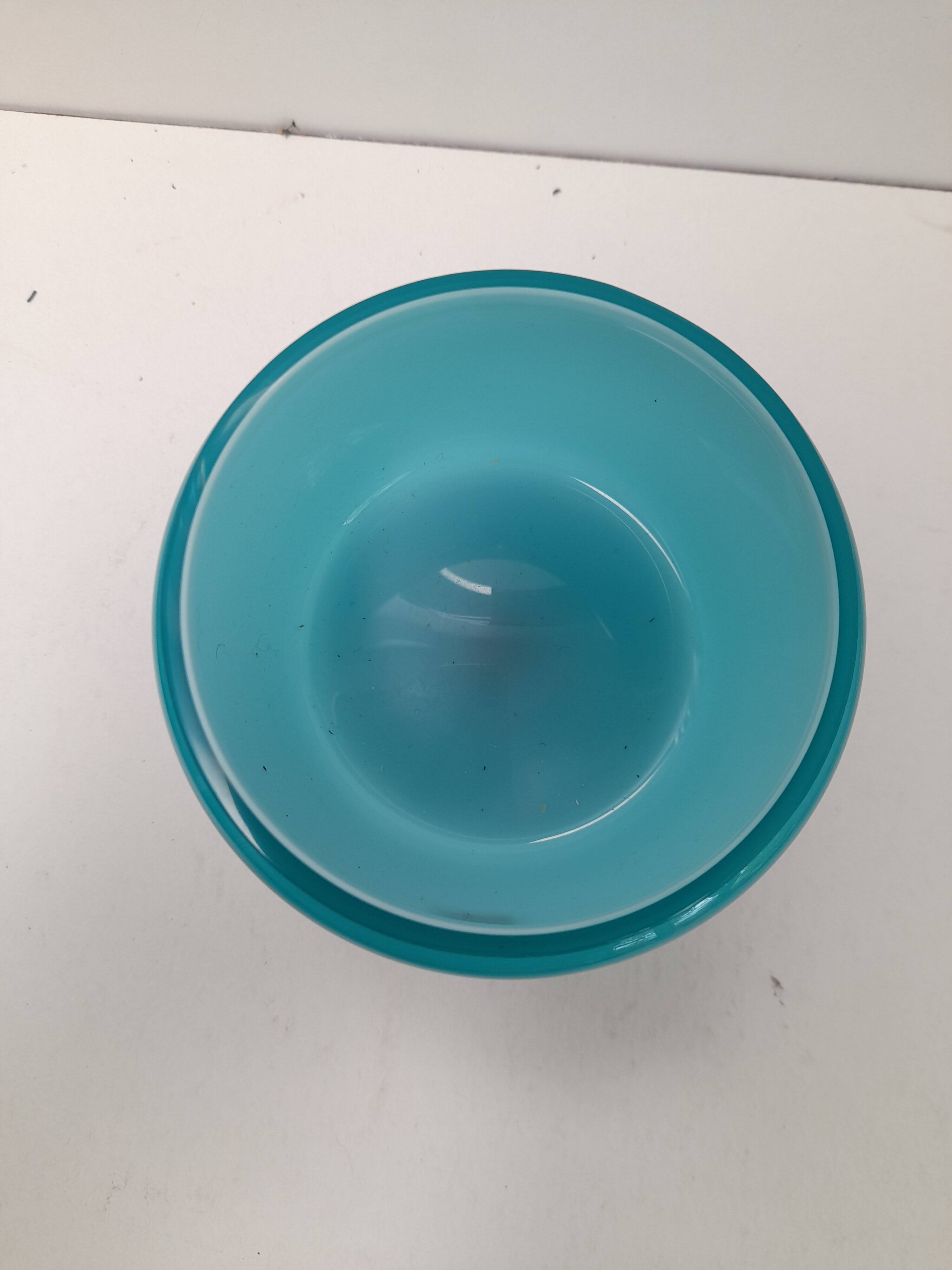 Turquoise opaline bonbonnière Rupel Boom