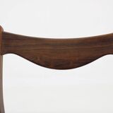 1960s Arne Wahl Iversen Set of Four Dining Chairs for Glyngøre Stolefabrik, Denmark