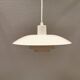 Older ph 4/3 hanging lamp, in white, with original orange dimmer.