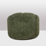 Pair of armchairs in bouclette fabric. Contemporary.