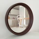 Miroir rond vintage Germany Lange Spiegel années 60/70