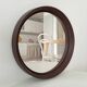 Miroir rond vintage Germany Lange Spiegel années 60/70
