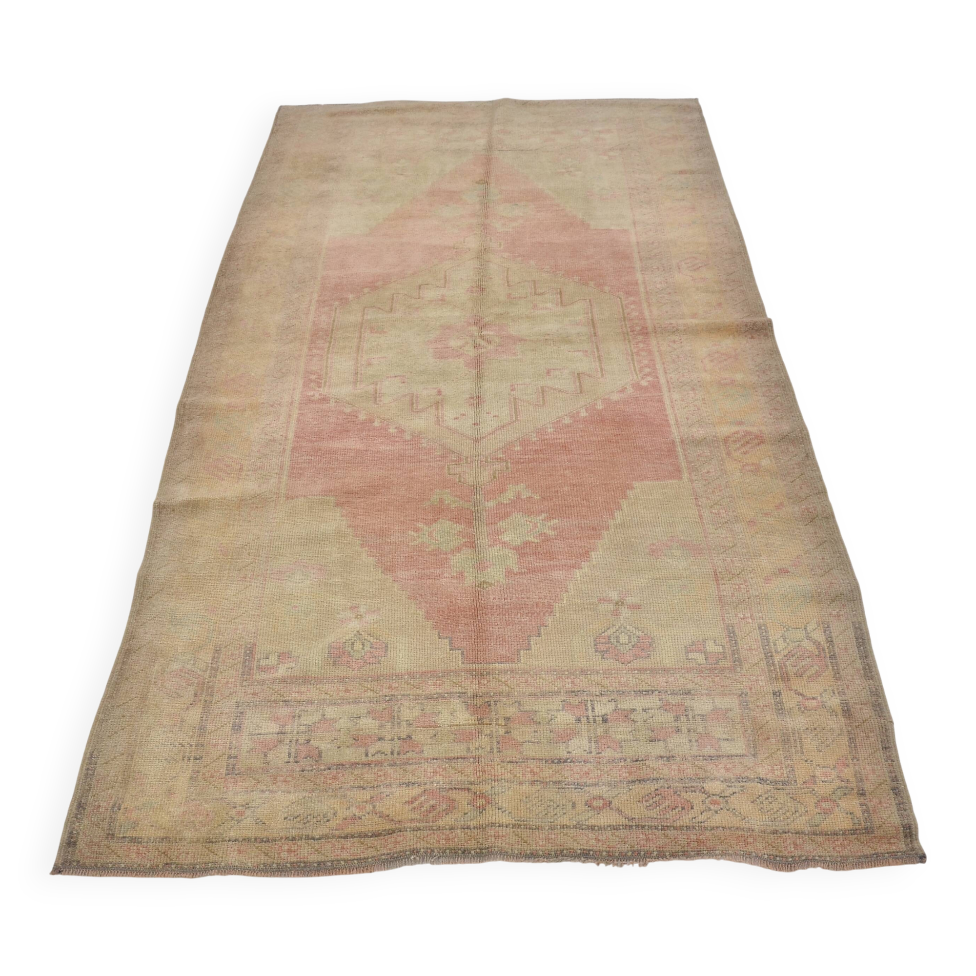 Oushak Vintage Floor Rug  sku c780