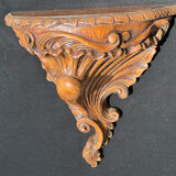 Baroque wall shelf signed