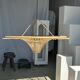 Suspension rattan saucer iron frame D:120 H:60