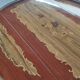 Desserte vintage en marqueterie