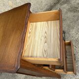 Chest of drawers, solid wood, vintage, 60s