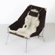 DANISH ARMCHAIR J361 BY ERIK OLE JØRGENSEN FOR BOVIRKE, 1950S | SUEDE