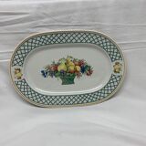 Oval flat villeroy and boch basket