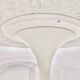 Round table in carrara mabre by Eero Saarinen for Knoll