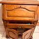 Solid wood secretary desk