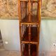 Vintage rattan shelf