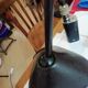 Old-housed greasy lamp