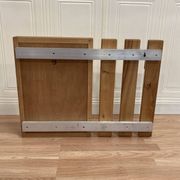 Arrangement / suspended mirror scandinavian design 1960.