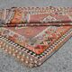 Oriental Kilim Rug Shiraz Gashgaï Antique: 1.50 X 2.85 Metres -